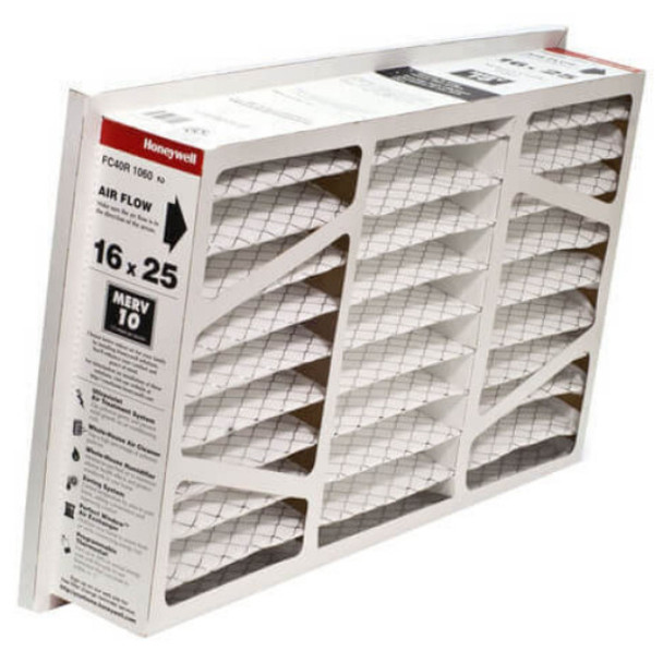 Honeywell FC40R1060/U; FC40R1060 Return Grille Filter (16 x 25 x 3in, MERV: 10)