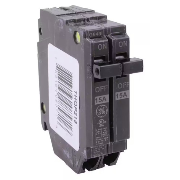 General Electric THQP215 Circuit Breaker (240v, 15A, 2P)