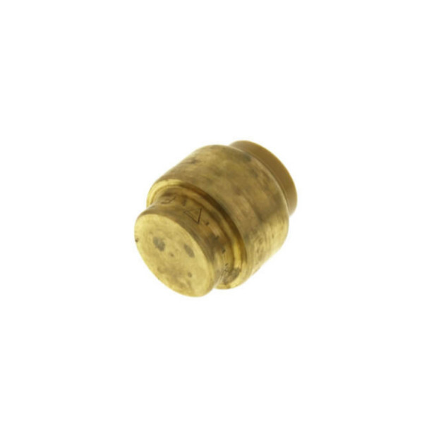 SharkBite U514LF End Stop (Brass, Brass, 1/2in, Lead Free, 200PSI, 200°F)