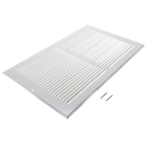 Hart & Cooley 043128; 650-14X8-W Return Grille (White, Steel, 14 x 8in)