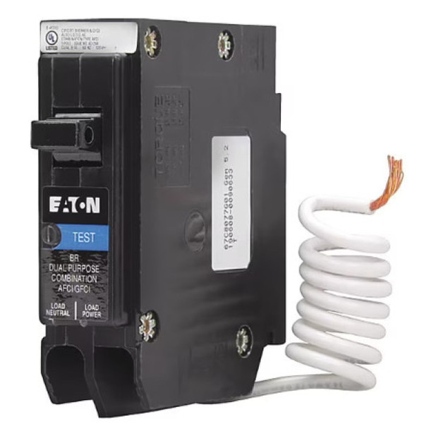 Cutler-Hammer BRN120AF Circuit Breaker (120VAC, 20A, 1P)