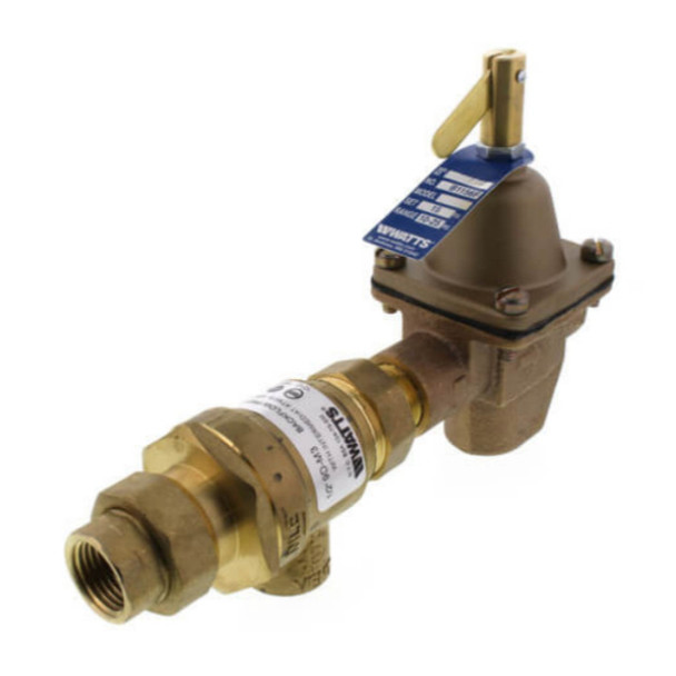 Watts 0386463; B911-M3 Combo Fill Valve & Backflow Preventer (1/2in)