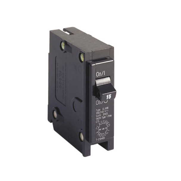 Cutler-Hammer CL115 Circuit Breaker (120/240v, 15A, 1P)