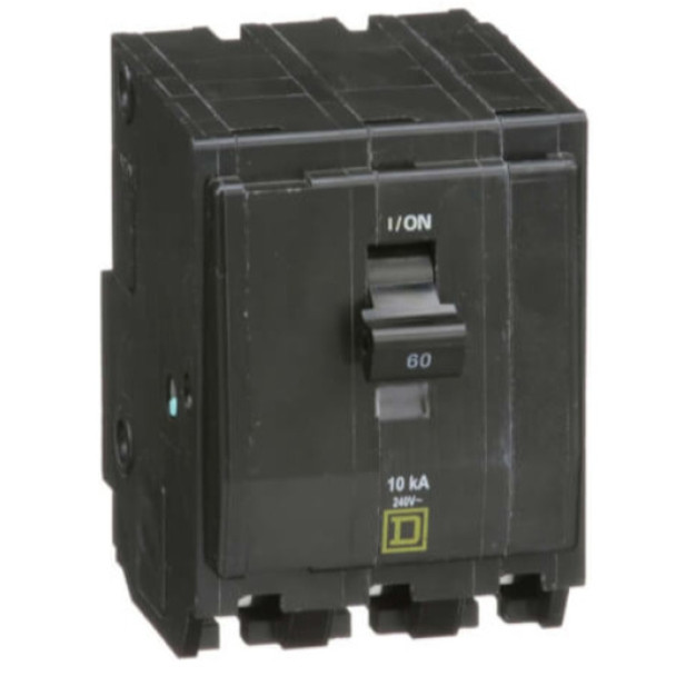 Square D QO360 Circuit Breaker (120/240VAC, 60A, 3P)