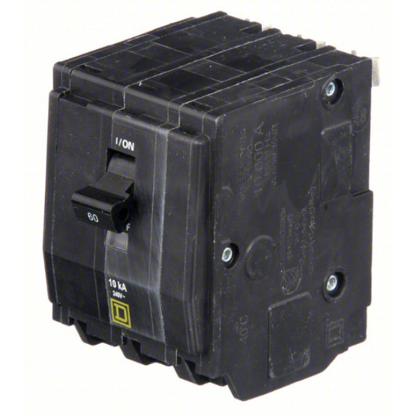 Square D QO360 Circuit Breaker (120/240VAC, 60A, 3P)