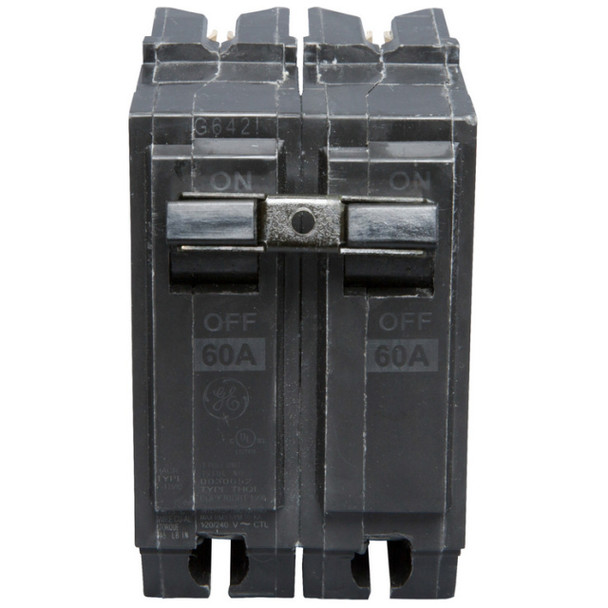 General Electric THQL2160 Circuit Breaker (120/240VAC, 60A, 2P)