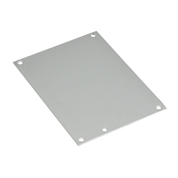 Hoffman Enclosures A8P6 Panel (White, Mild Steel, 0.6lbs, 6.75 x 4.88in)