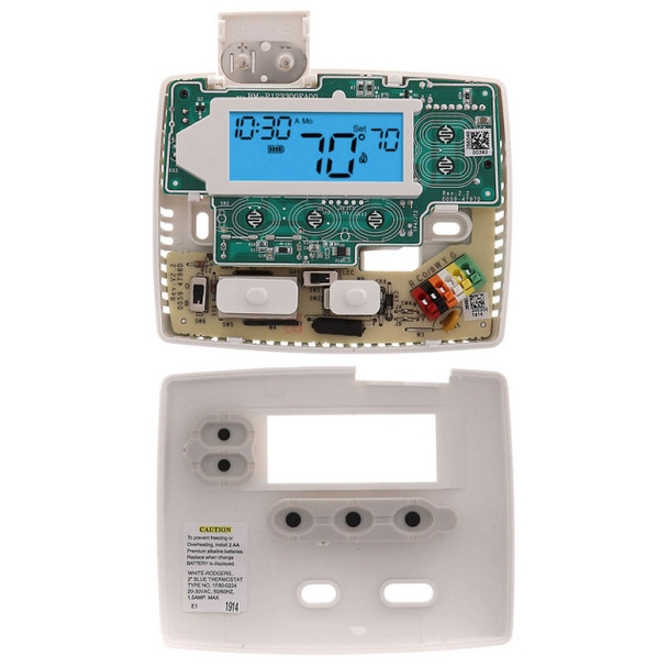 White-Rodgers 1F80-0224 Thermostat (White, 24v, 45 to 90°F)