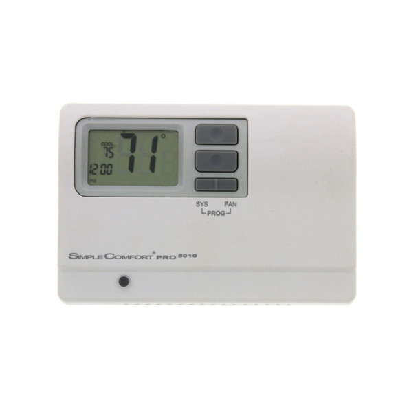 ICM Controls SC5010 Thermostat (White, 24v, 45 to 90°F)