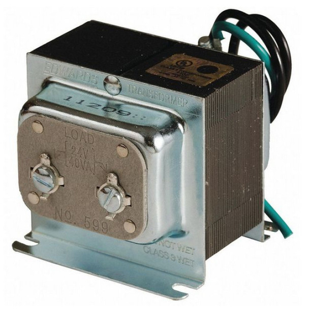 Edwards Signaling 599 Transformer  (120/24VAC, 50/60Hz)