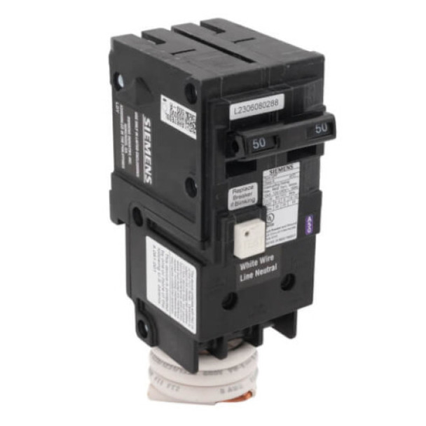 Siemens QF250A Circuit Breaker (120/240v, 50A, 2P)