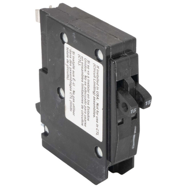 Square D QO1515 Circuit Breaker (120/240VAC, 15A, 1P)