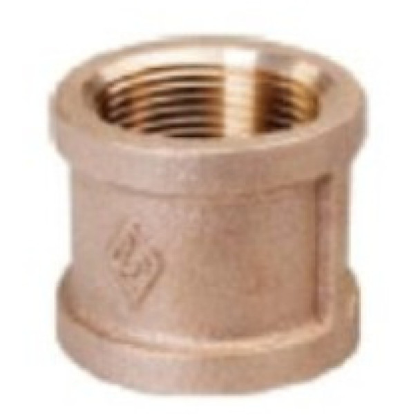 Matco-Norca B-CP01LF Coupling (Brass, 1/4in, Lead Free)