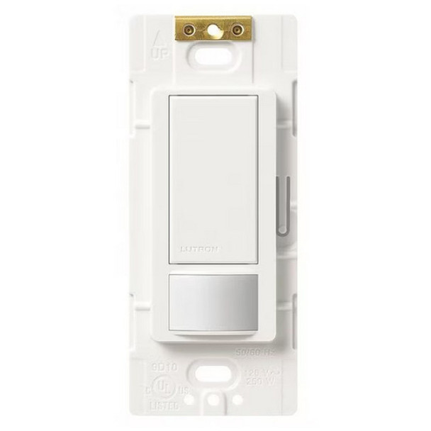 Lutron Electronics MS-OPS2-WH Occupancy Sensor (White, 120VAC, 2A, 1P)