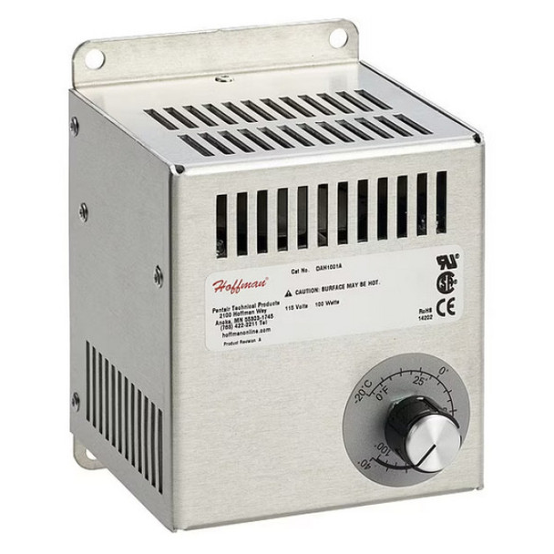 Hoffman Enclosures DAH1001A Electric Heater (115v, 0.98A, 100W, Corded Electric)