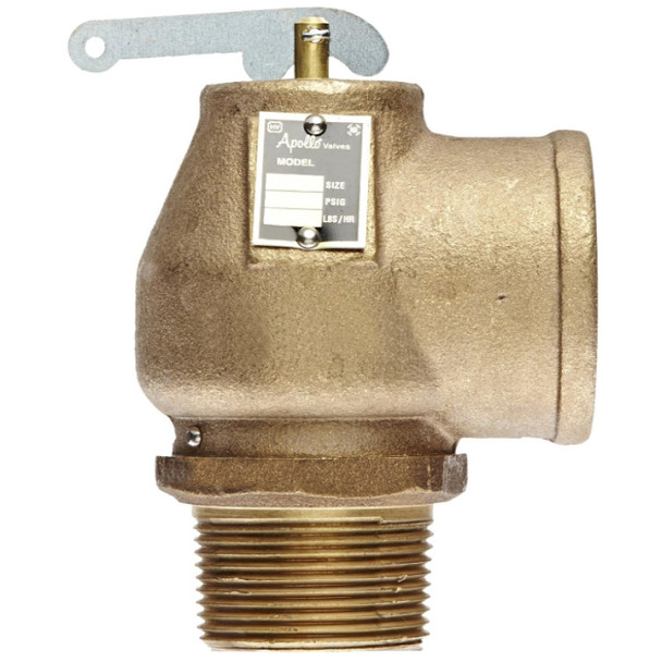 Apollo Valves 13-213-B-15 Relief Valve (1-1/4 x 1-1/2in, 15PSI)