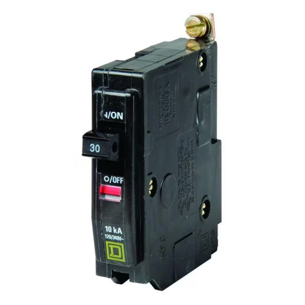 Square D QOB130 Circuit Breaker (120/240v, 30A, 1P)