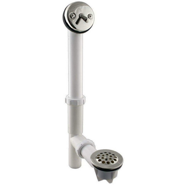 Gerber 41-510 Bath Drain (PVC, Chrome)