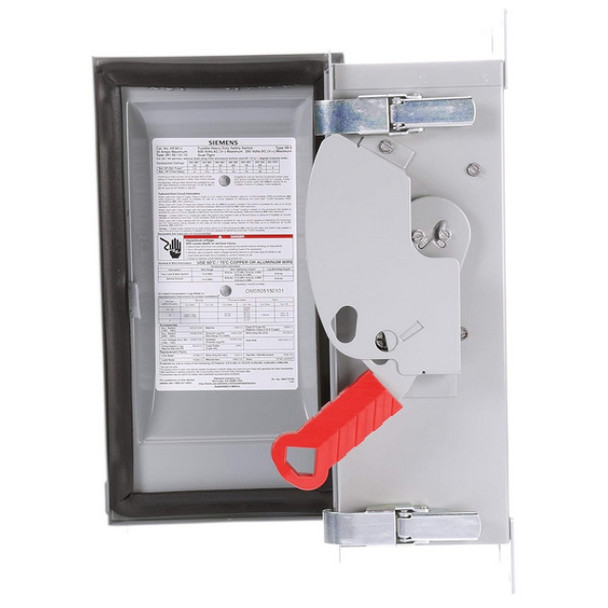 Siemens HF361J Safety Switch (Steel, 600VAC, 30A, 3P)