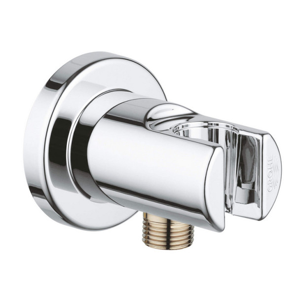 Grohe 28629000 Supply Elbow (Brass, StarLight Chrome, 1/2in)