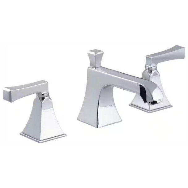 Kohler K-454-4V-CP Bathroom Faucet (Brass, Polished Chrome, 1.2GPM)