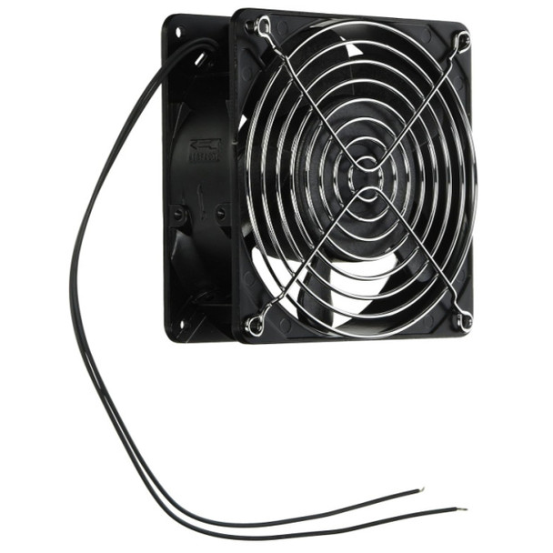 Hoffman Enclosures A4AXFN Axial Fan (Mild Steel, 115VAC, 50/60Hz, 100CFM)