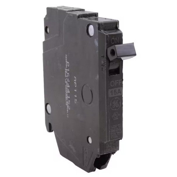 General Electric THQP115 Circuit Breaker (120/240v, 15A, 1P)