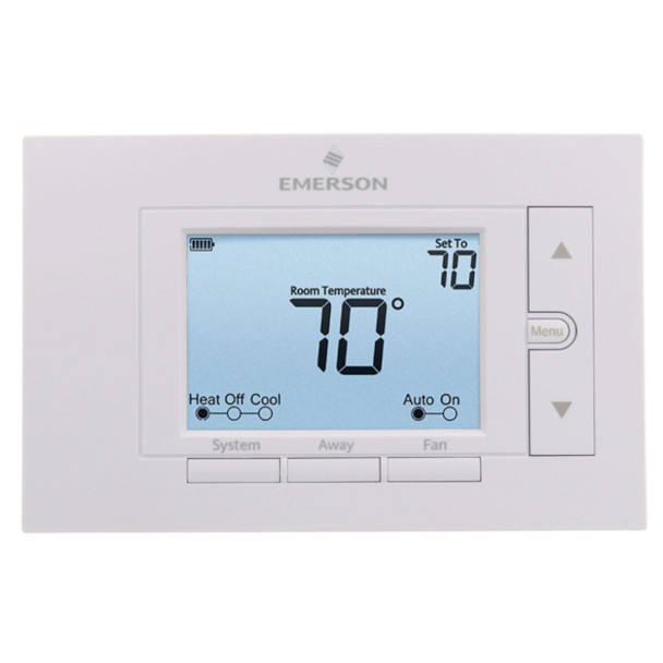 White-Rodgers 1F85U-42NP Thermostat (White, 24v, 45 to 99°F)