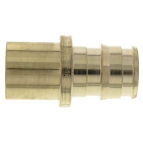 Uponor LF4505050 Adapter (Brass, 1/2in, Lead Free, 200PSI, 200°F)