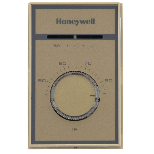 Honeywell T651A3018/U; T651A3018 Thermostat (Beige, 120/208/240/277VAC, 44 to 86°F)