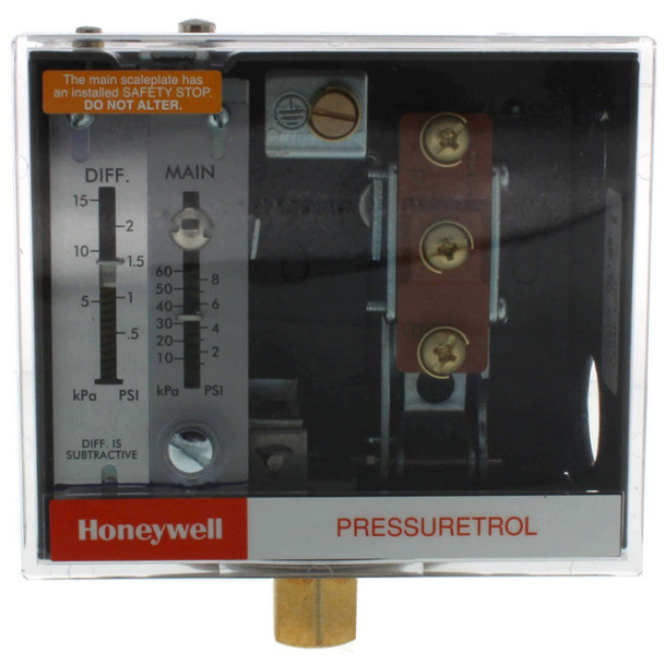 Honeywell L404F1367/U; L404F1367 Pressuretrol