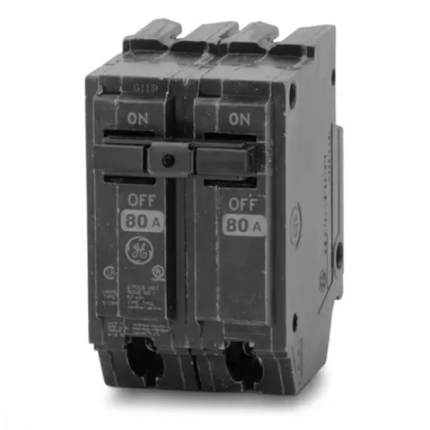 General Electric THQL2180 Circuit Breaker (240VAC, 80A, 2P)