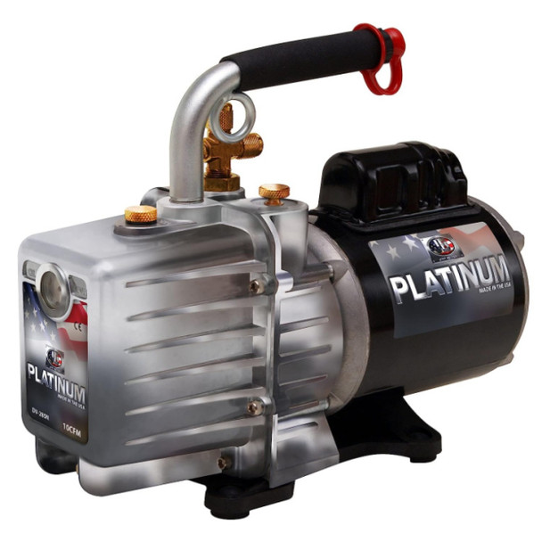 JB Industries DV-200N Vacuum Pump (Platinum, 115VAC, 1/2hp)