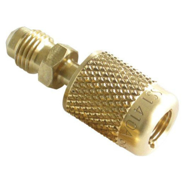 JB Industries 33112N Coupler (Brass, 1/4 x 1/4in)