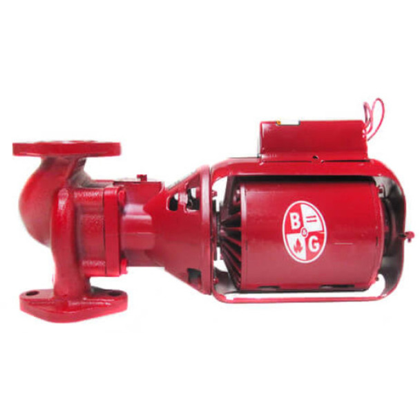 Bell & Gossett 106189; 100NFI Circulator Pump (Red, 115v, 1.75A, 1/12hp, 33GPM)
