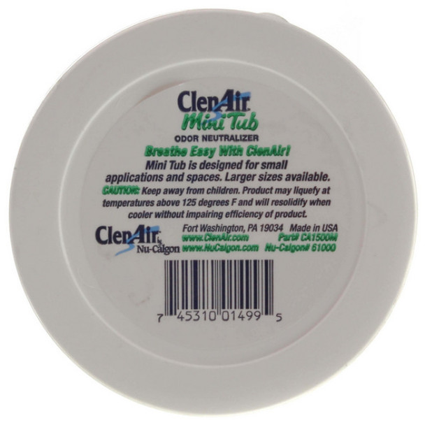 ClenAir 61001; 1500D Odor Neutralizer (Clear, 1/2lbs)
