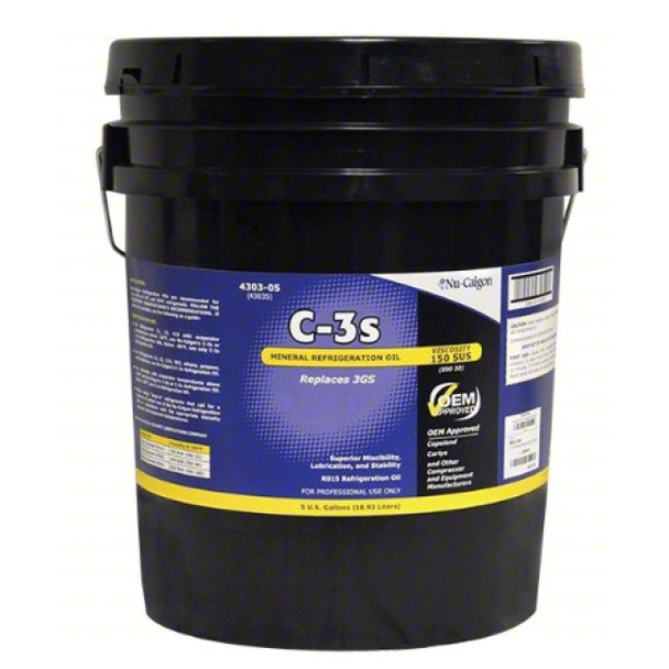Nu-Calgon 4303-05 Refrigeration Oil (5gal)