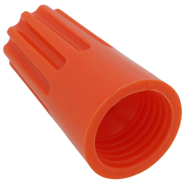 DiversiTech 623-003 Connector  (Orange, Thermoplastic) [100 Count]