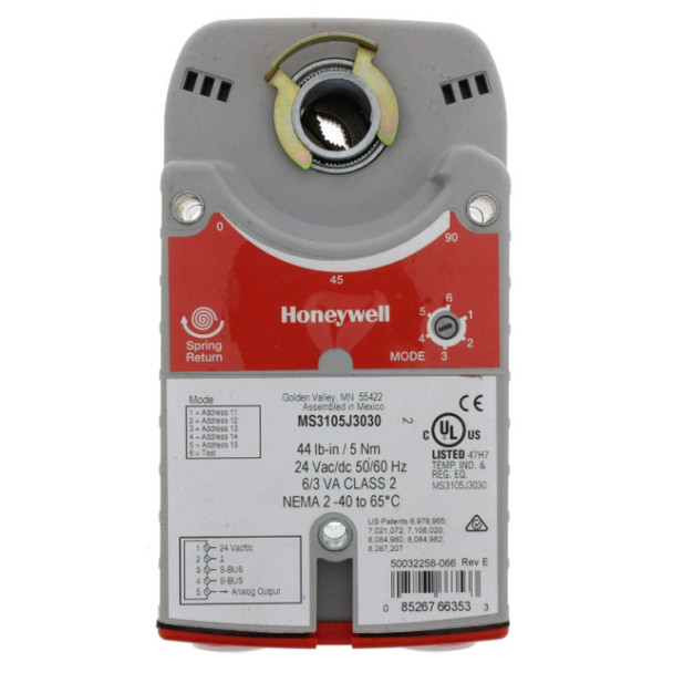 Honeywell MS3105J3030/U; MS3105J3030 Actuator (24v)