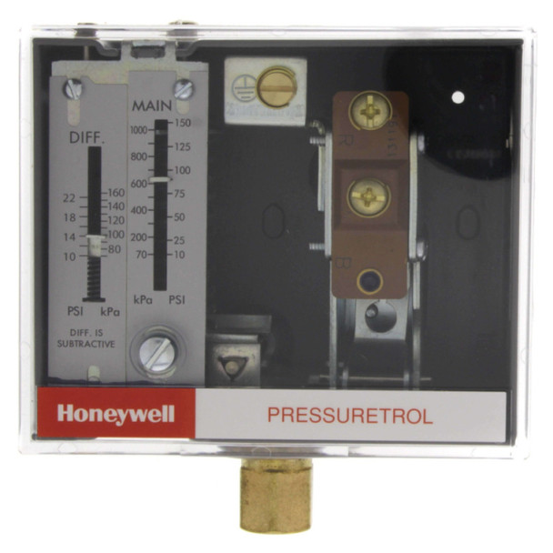 Honeywell L404F1383/U; L404F1383 Pressuretrol (120/240VAC)