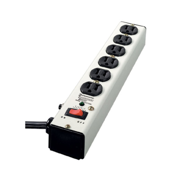 Intermatic IG112663 Power Strip (White, 12.5in)