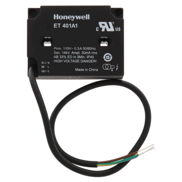 Honeywell ET401A1/U; ET401A1 Ignition Transformer (120v, 60Hz)