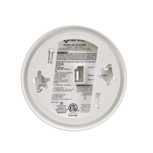 First Alert SC7010BV Smoke Detector (120v)