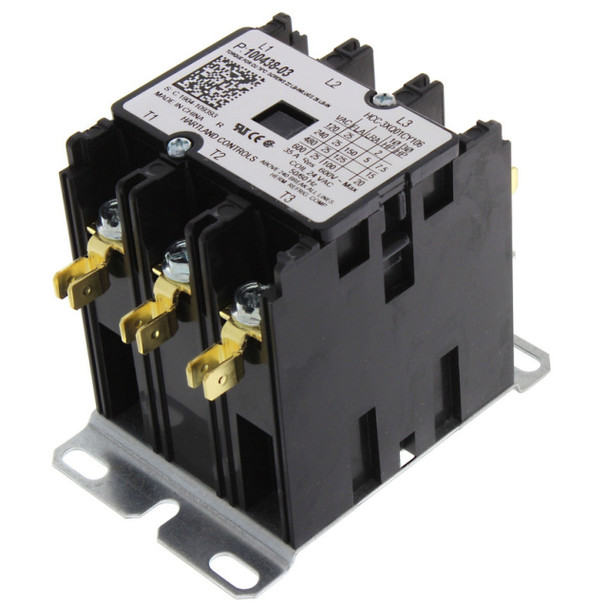 Lennox 95M57; 100438-03 Contactor  (24v, 25A, 3P)