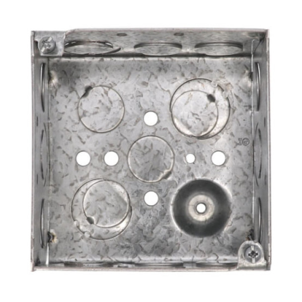 Devco PI363 Electrical Box (Galvanized Steel, 3/4, 1/2in)