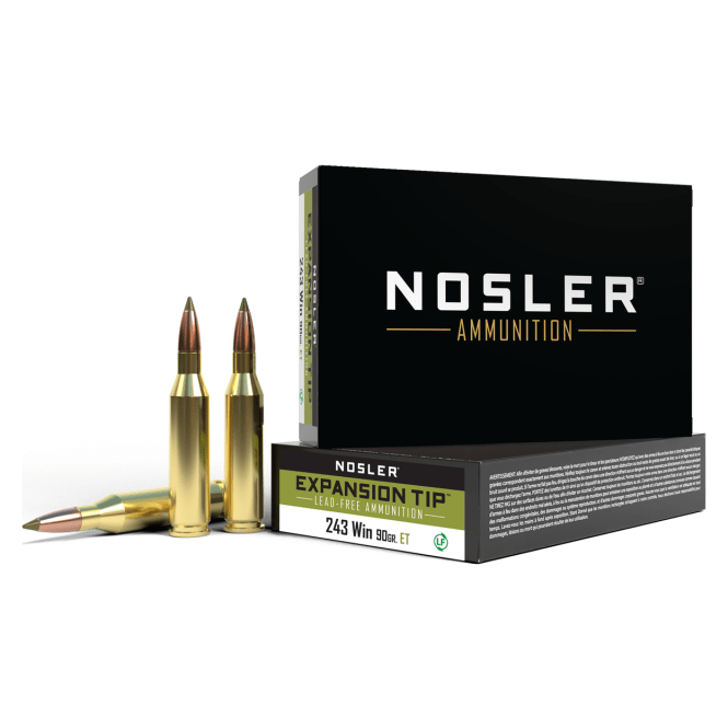 Nosler E-Tip ETA - 243 Win 90g ET SP (20ct) Ammunition 40030