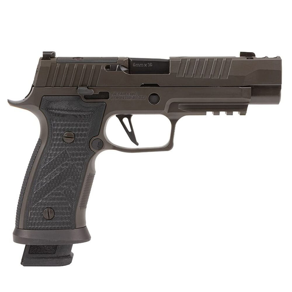 Sig Sauer P320 AGX 9mm 3.9" Bbl Legion Gray Pistol w/(3) 21rd Steel Mags, XRAY3, & ROMEO-X Pro 320AXGF-9-LEGION-RXX