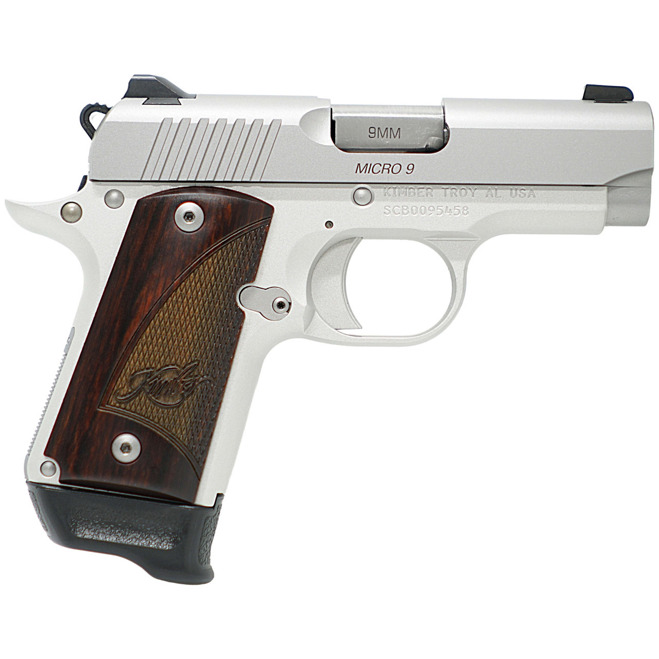 Kimber Micro 9 9mm Stainless Rosewood Pistol, MA Compliant, RTC-K Bundle 3300255