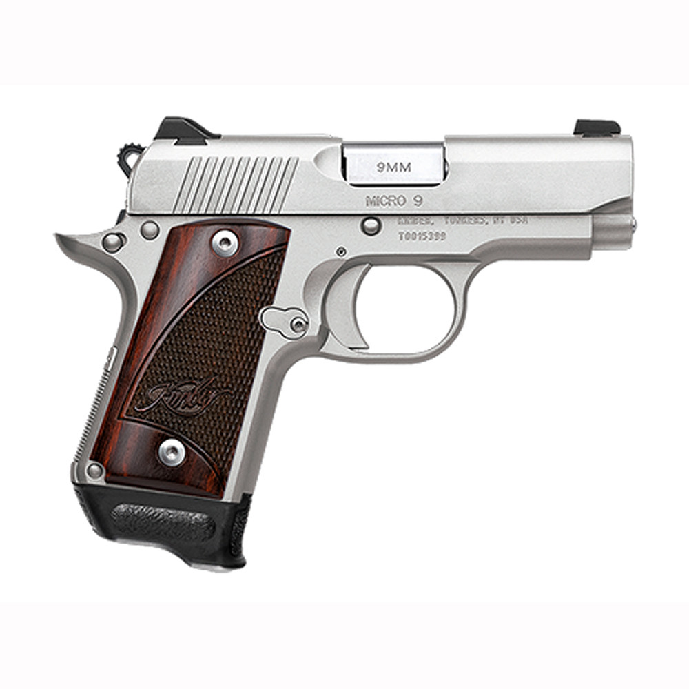 Kimber Micro 9 9mm Stainless Rosewood Pistol, MA Compliant, RTC-K Bundle 3300255