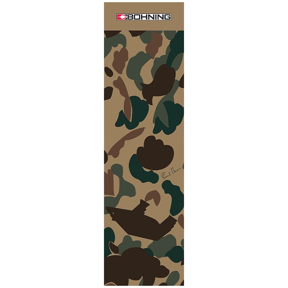 Bohning 4" X-Small Carbon Fred Bear Camo Wrap 13pk 501003FBC